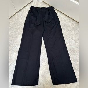 Wide Leg Bow Waist Pants